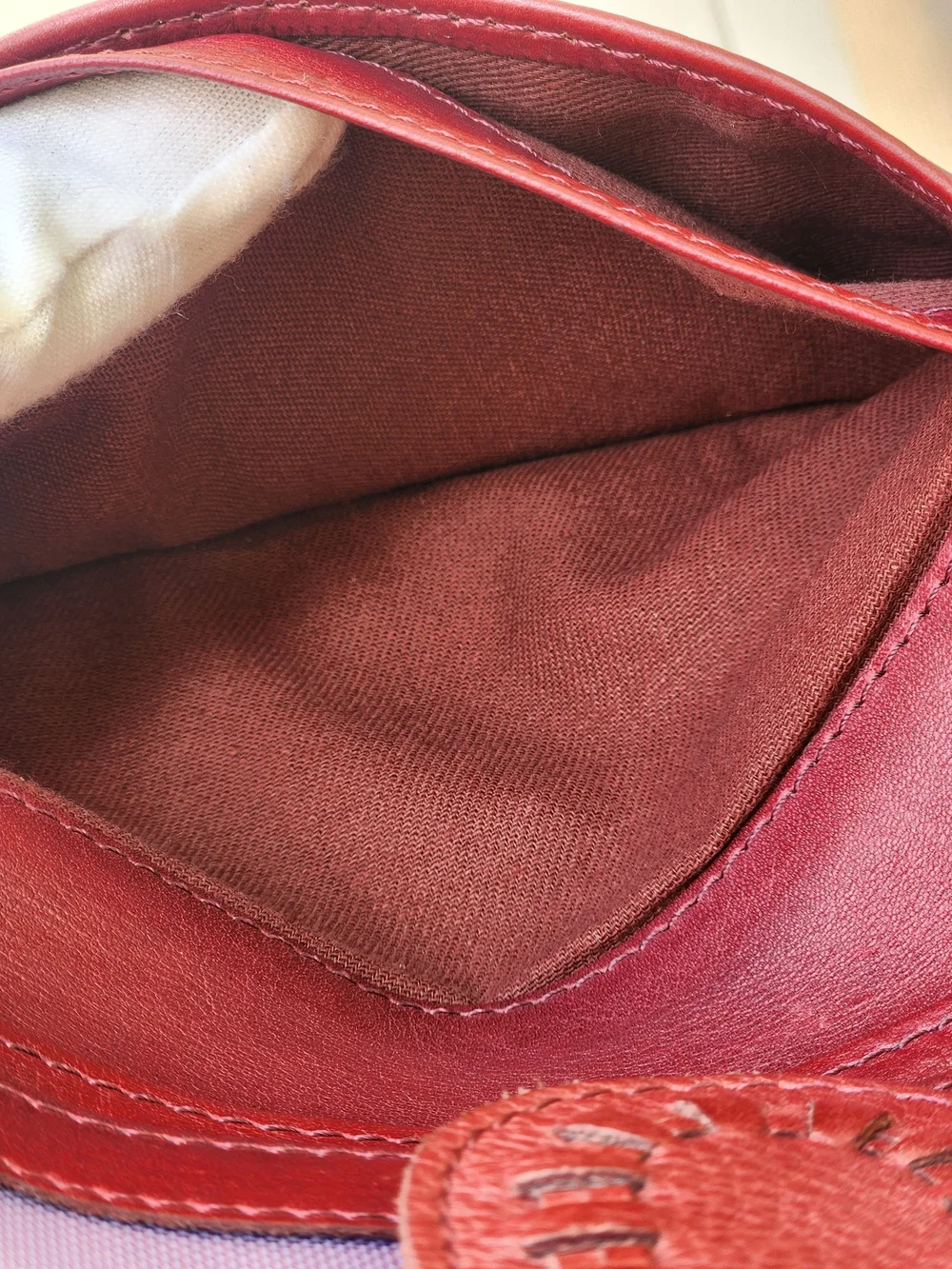 Classic  Leather Wallet - Burgundy